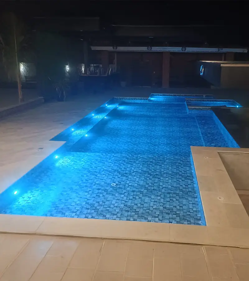 Serviços de automação em piscinas. LVK Piscinas e Automação, São Sebastião da Grama, São Paulo.